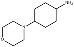 4-(4-吗啉基)环己胺 结构式