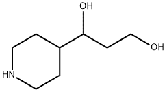 1-(4-哌啶基)-1,3-丙二醇 结构式