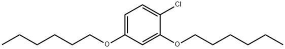1-氯-2,4-双(己氧基)苯 结构式