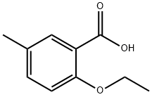 2-ethoxy-5-methylbenzoic acid 结构式