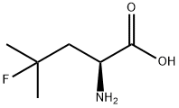 4-氟-L-亮氨酸 结构式