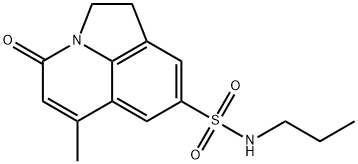 6-methyl-4-oxo-N-propyl-2,4-dihydro-1H-pyrrolo[3,2,1-ij]quinoline-8-sulfonamide 结构式