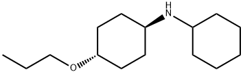 (1r,4r)-N-cyclohexyl-4-propoxycyclohexan-1-aminehydrochloride 结构式