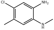 4-Chloro-N1,5-dimethylbenzene-1,2-diamine 结构式