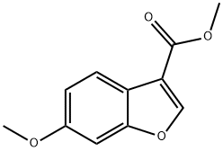 methyl 6-methoxybenzofuran-3-carboxylate 结构式