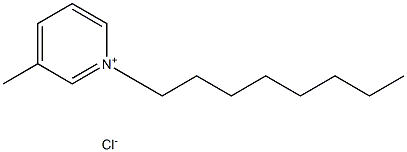 氯化 N-辛基 -3-甲基吡啶 结构式