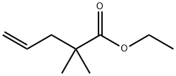 ethyl 2,2-dimethylpent-4-enoate 结构式