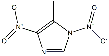 5-甲基-1,4-二硝基-1H-咪唑 结构式