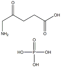 5-氨基乙酰丙酸磷酸盐 结构式