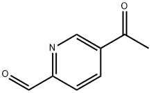 5-乙酰吡啶甲醛 结构式