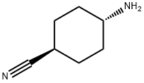 反式-4-氨基环己烷甲腈 结构式