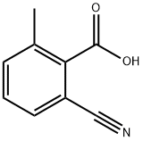 2-cyano-6-methylbenzoic acid 结构式