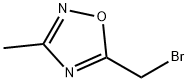 5-(bromomethyl)-3-methyl-1,2,4-oxadiazole 结构式