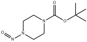 TERT-BUTYL 4-NITROSOPIPERAZINE-1-CARBOXYLATE 结构式