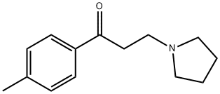 3-(pyrrolidin-1-yl)-1-(p-tolyl)propan-1-one 结构式