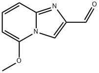 5-甲氧基咪唑并[1,2-A]吡啶-2-甲醛 结构式