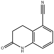 2-oxo-1,2,3,4-tetrahydroquinoline-5-carbonitrile 结构式