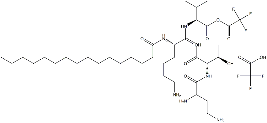 棕榈酰二肽-5 结构式