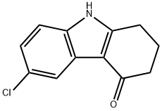 6-氯-2,3,4,9-四氢-1H-咔唑-4-酮 结构式