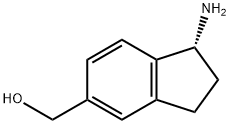 (R)-(1-amino-2,3-dihydro-1H-inden-5-yl)methanol 结构式