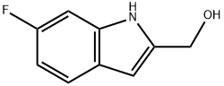 1H-Indole-2-methanol, 6-fluoro- 结构式