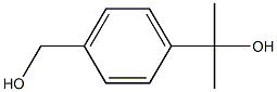 2-(4-(羟甲基)苯基)丙-2-醇 结构式