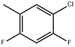 1-氯-2,4-二氟-5-甲基苯 结构式