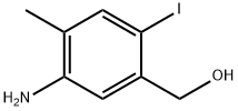5-amino-2-iodo-4-methylbenzyl alcohol 结构式