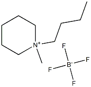 1-丁基-1-甲基哌啶 四氟硼酸酯 结构式