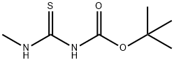N-BOC-N'-甲基硫脲 结构式