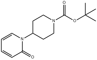 3-丁基-4-(4-溴-2-氧吡啶-1-甲基)哌啶-1-甲酸 结构式