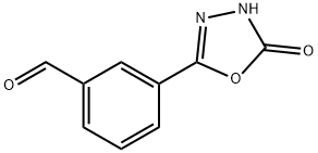 3-(5-oxo-4,5-dihydro-1,3,4-oxadiazol-2-yl)benzaldehyde 结构式