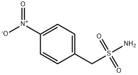 (4-硝基苯基)甲烷磺酰胺 结构式