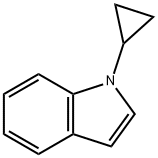 1-环丙基-1H-吲哚 结构式