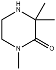 1,3,3-三甲基哌嗪-2-酮 结构式