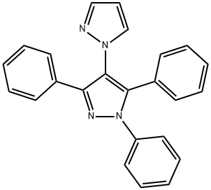 1',3',5'-triphenyl-1'H-1,4'-bipyrazole 结构式