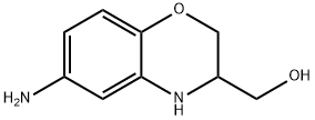6-Amino-2, 3-dihydro-3-hydroxymethyl-1, 4-benzoxazine 结构式