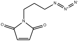 1-(3-Azidopropyl)-1H-pyrrole-2,5-dione 结构式