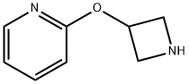 2-(氮杂环丁烷-3-基氧基)吡啶 结构式