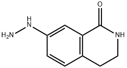 7-hydrazinyl-3,4-dihydro-1(2H)-Isoquinolinone 结构式