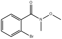 2-bromo-N-methoxy-N-methylbenzamide 结构式