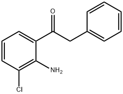 1-(2-Amino-3-chlorophenyl)-2-phenylethan-1-one 结构式