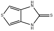 1H-噻吩并[3,4-D]咪唑-2-硫醇 结构式