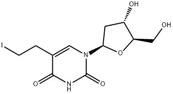 5-(2-碘乙基)-2'-脱氧尿苷 结构式