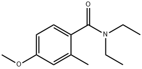 N,N-diethyl-4-methoxy-2-methylbenzamide 结构式