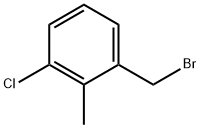 1-(bromomethyl)-3-chloro-2-methylbenzene 结构式