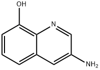 3-氨基喹啉-8-醇 结构式