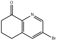 3-bromo-6,7-dihydro-8(5H)-Quinolinone 结构式