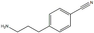 4-(3-氨基丙基)苯甲腈 结构式