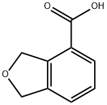 1,3-DIHYDROISOBENZOFURAN-4-CARBOXYLIC ACID 结构式